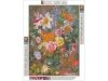 Haft Diamentowy, Obraz, Mozaika Diamentowa Diamond Painting, WIELOBARWNY BUKIET KWIATÓW 30x40cm - WYSYŁKA 24H